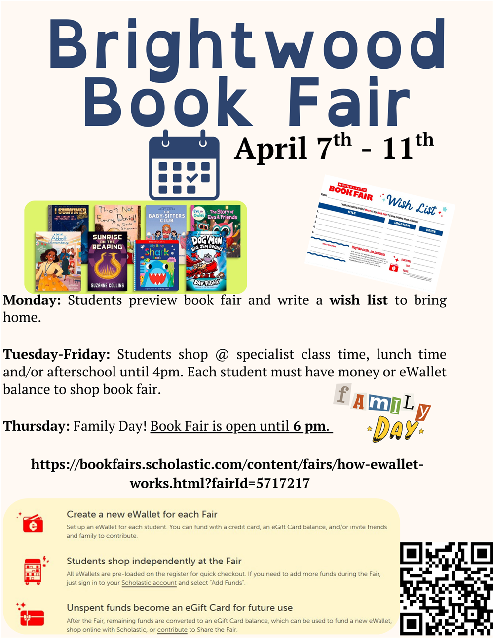  book fair dates and info